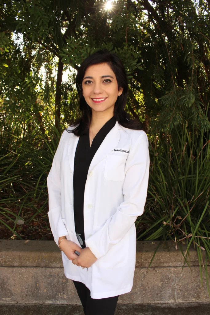 Dr. Saeeda attending to patients at SdorAL Health clinic